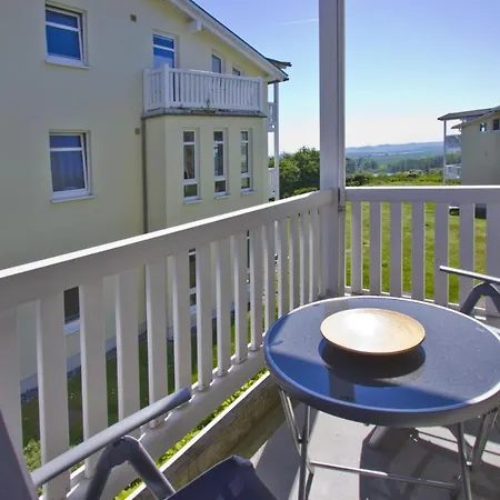 Balkon, Gratis Nutzung Vom Ahoi Erlebnisbad Und Sauna In Sellin - Meeresblick 46 Apartment Goehren (Ruegen)